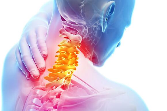 Osteokondrozun ana semptomları ağrı ve rahatsızlıktır