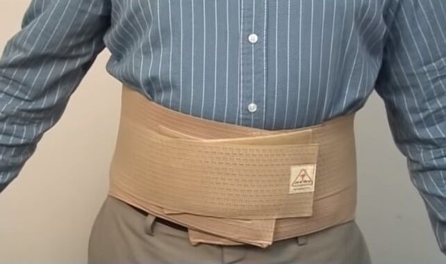 bel ağrısı için korse